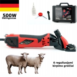 Avių vilnos kirpimo mašinėlė Brosberg ProLine 500W